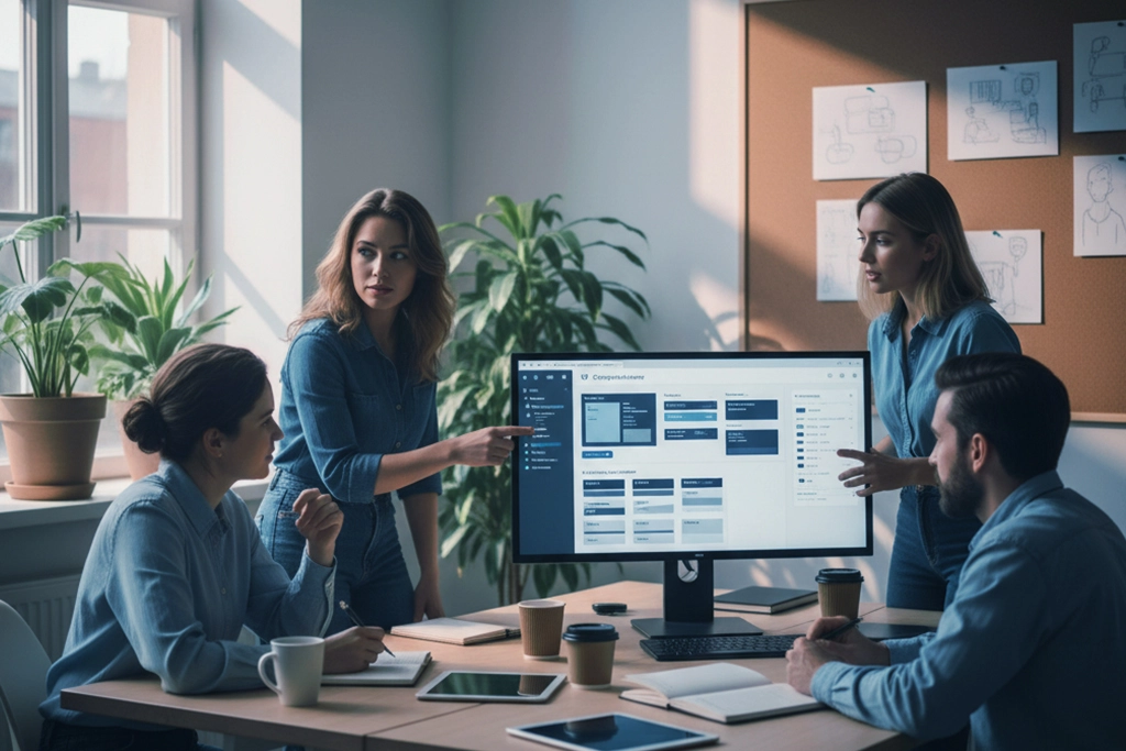 Professional workspace